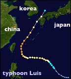 Typhoon Luis (Shanshan) - PD from Wikipedia Commons