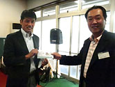 Best Gross Prize winner 2012 - Mr. Matsuba - Kyokuyo Shipyard