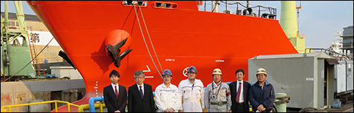 S514 Launching - Kyokuyo Shipyard