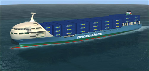 Kyokuyo's New Domestic Container Carrier - Kyokuyo Shipyard