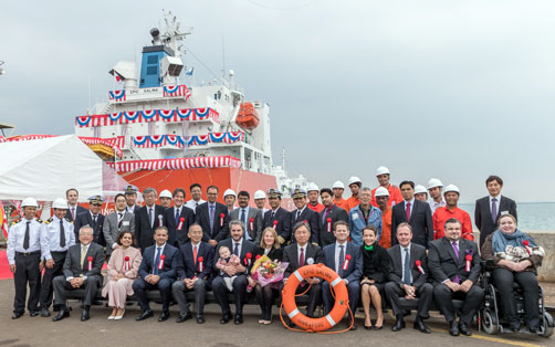 News 226 : Goodbye for Now - Naming & Delivery of 11,000m3 LPG Carrier EPIC SALINA
