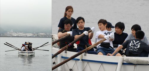 KYOKUYO BLUE STARS - corporate cutter boat team at training