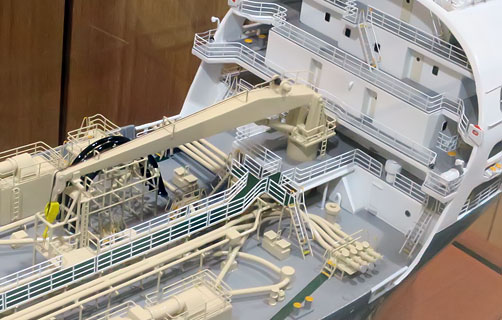 Kiyoyasu Maru Model Ship