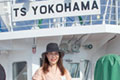 旭洋造船株式会社 - コンテナ運搬船 TS YOKOHAMA 命名・引渡